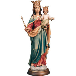 Maria Hilfe der Christen – Religiöse Holzfiguren nach Don Bosco