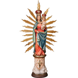 Virgem do Pilar com resplendor