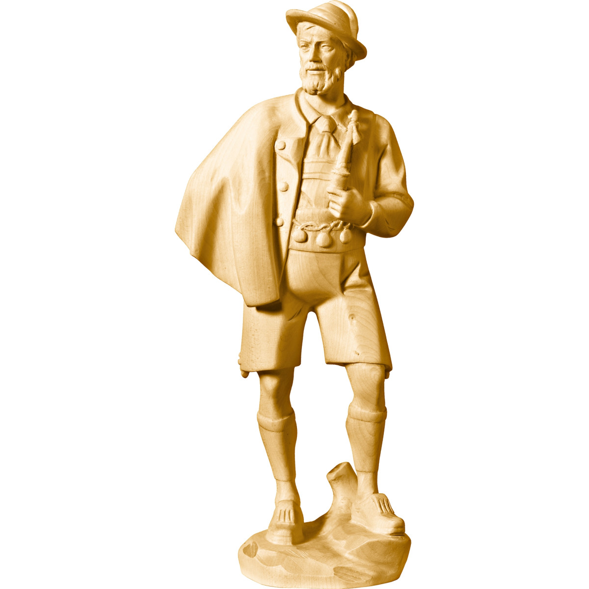 Homem com vestuário Bavaro