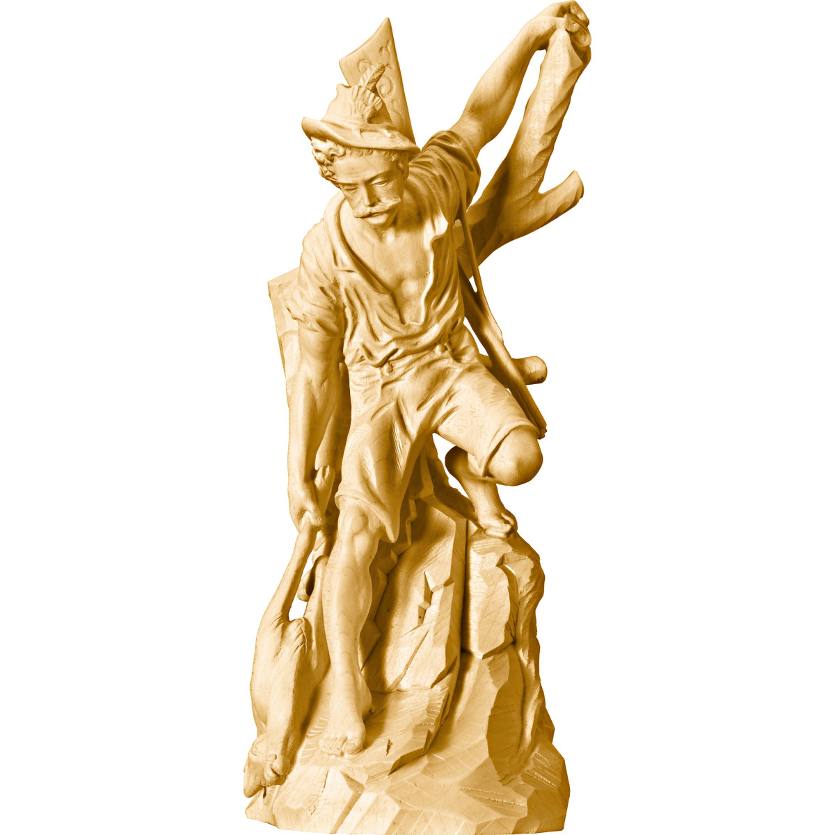 Caçador com camurça