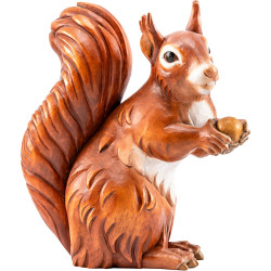 Scoiattolo in posizione verticale