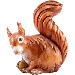 Crouching Squirrel Wood Carving | Bergland