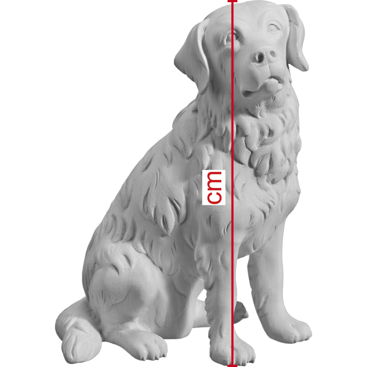 Golden Retriever wooden sculpture | Bergland