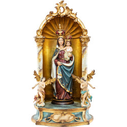Madonna Child Dove Baroque Altar | Bergland