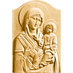 Icono bizantino de la Virgen con el Niño Jesús