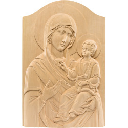 Icono bizantino de la Virgen con el Niño Jesús