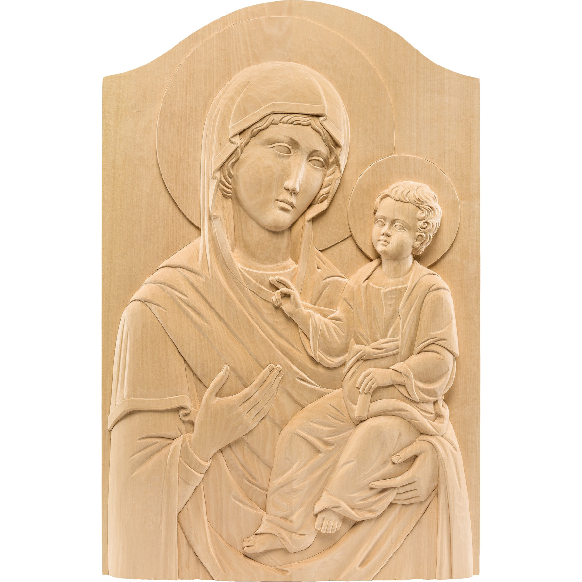 Icono bizantino de la Virgen con el Niño Jesús