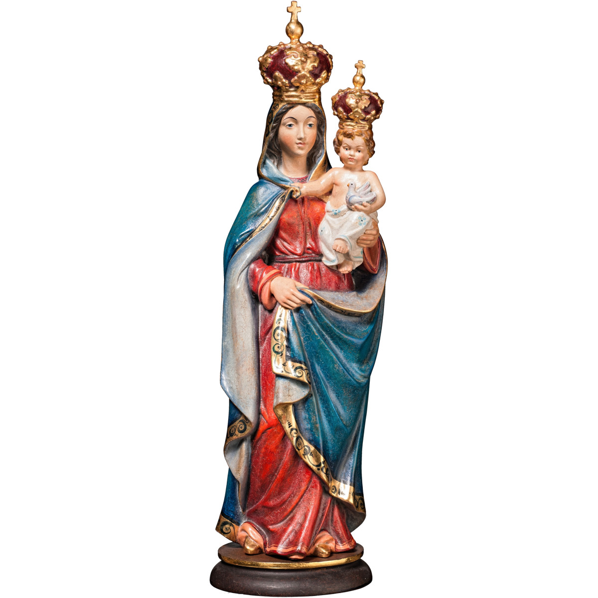 Madonna with Child and pigeon