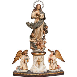 Assumption of Mary with silver corona - Home altar