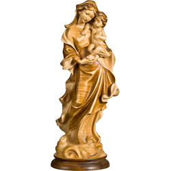 Madonna auf Wolken mit Jesuskind | Bergland