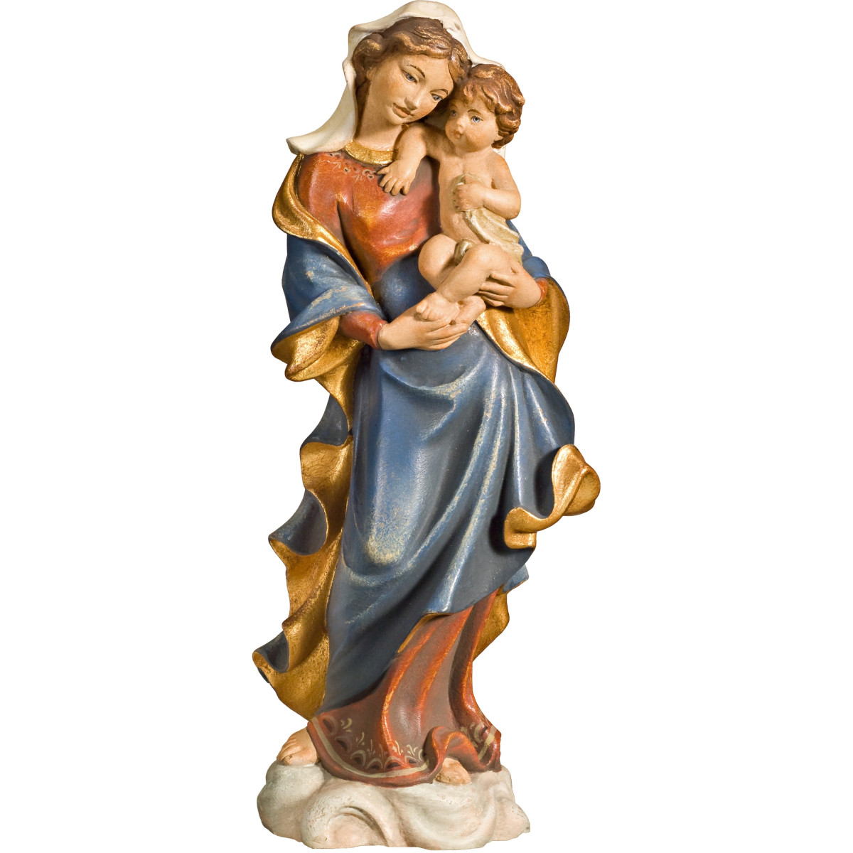 Madonna su Nuvole con Bambino | Bergland