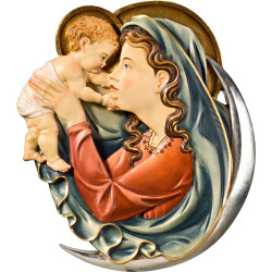 Madonna in luna rilievo