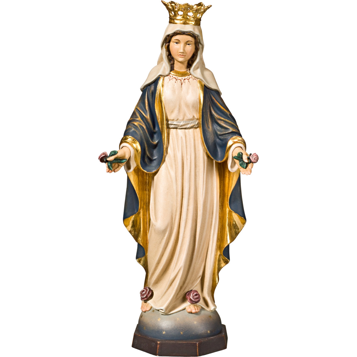 Rosenmadonna aus Holz | Bergland