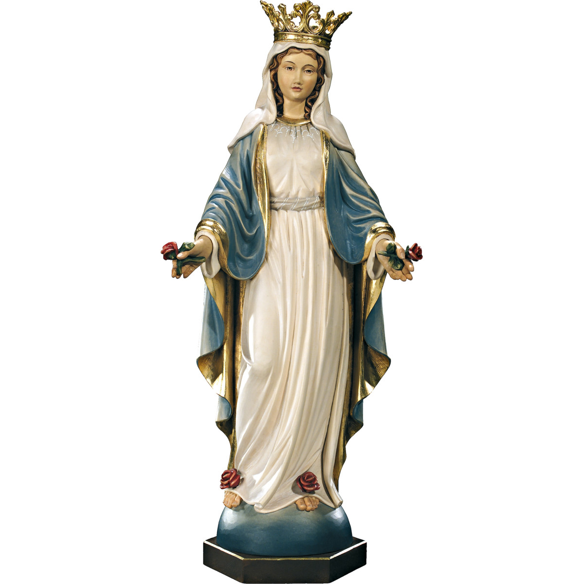 Rosenmadonna aus Holz | Bergland