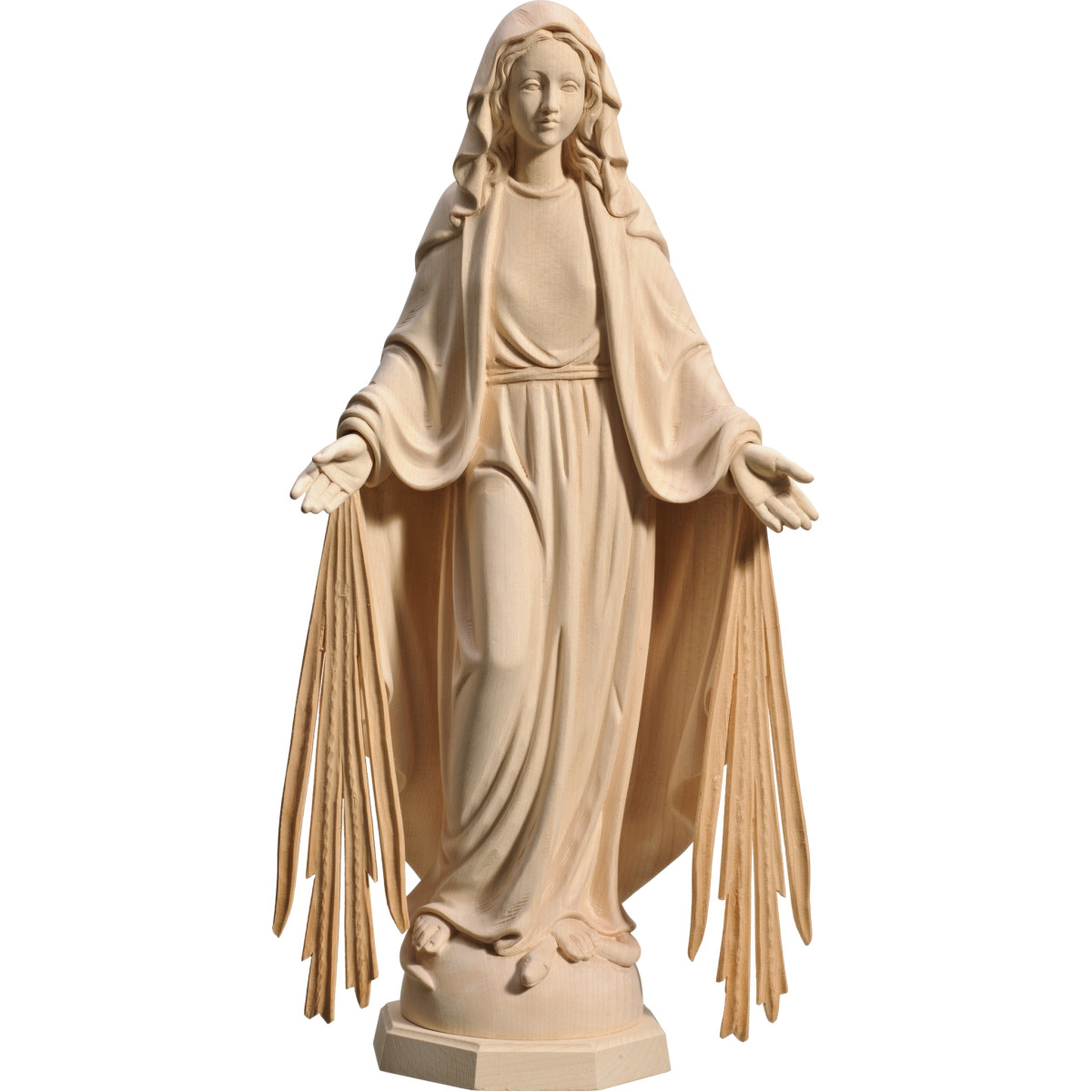 Blessed Virgin with rays