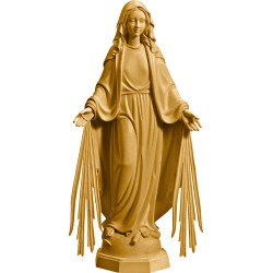 Virgen Milagrosa de madera | Bergland