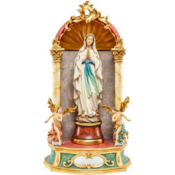Nossa Senhora de Lourdes - Altar caseiro barroco