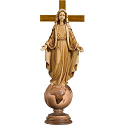 Madonna aller Völker aus Holz | Bergland