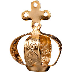 Crown of metal for figures