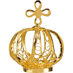 Corona de filigrana para estatuas