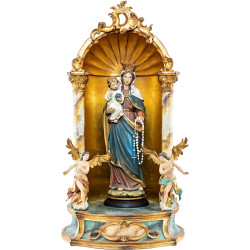 Rosenkranzmadonna Hausaltar Barock | Bergland