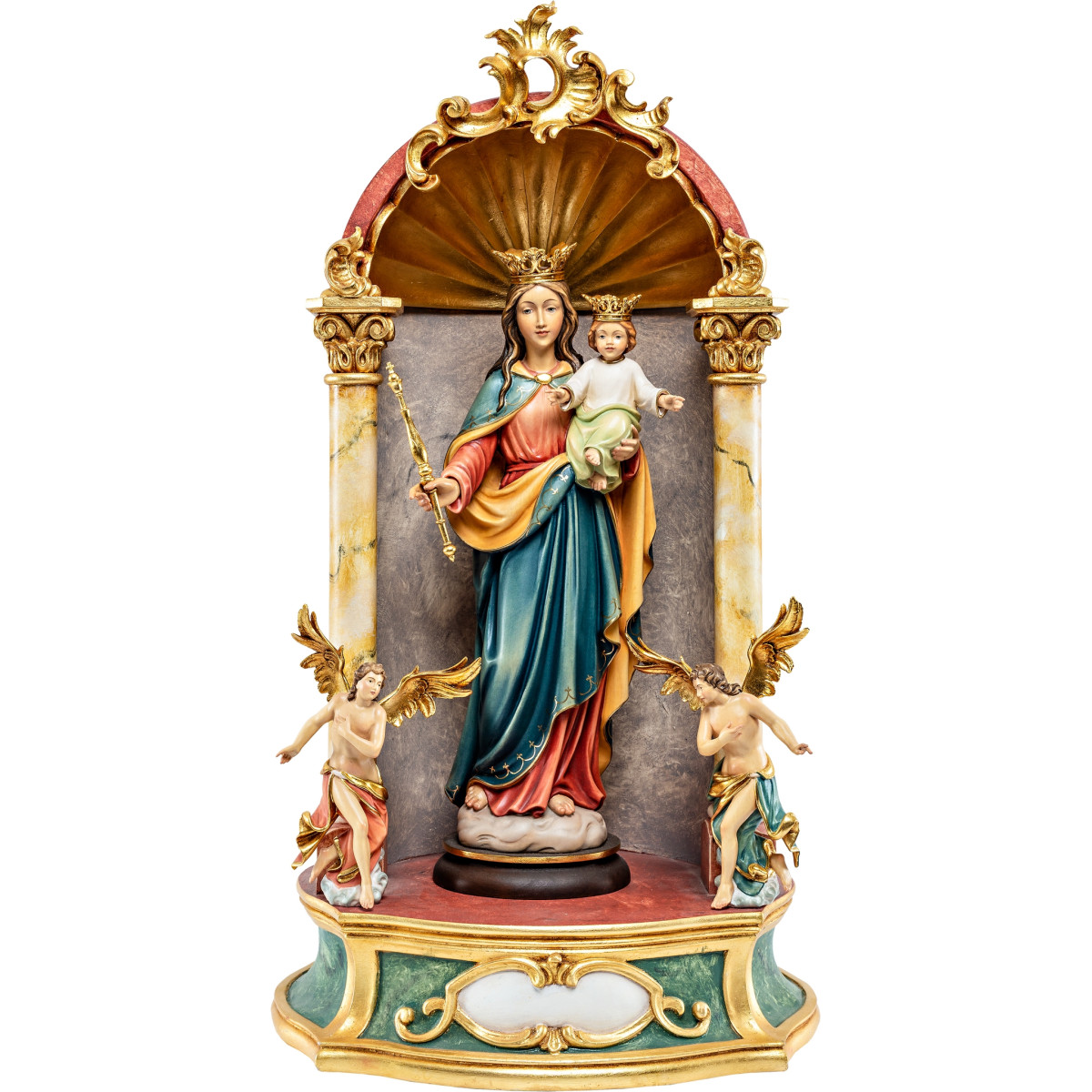 Madonna Ausiliatrice - Altare domestico barocco