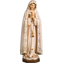 Our Lady of Fatima – Hand-Carved Wood Statues from Val Gardena
