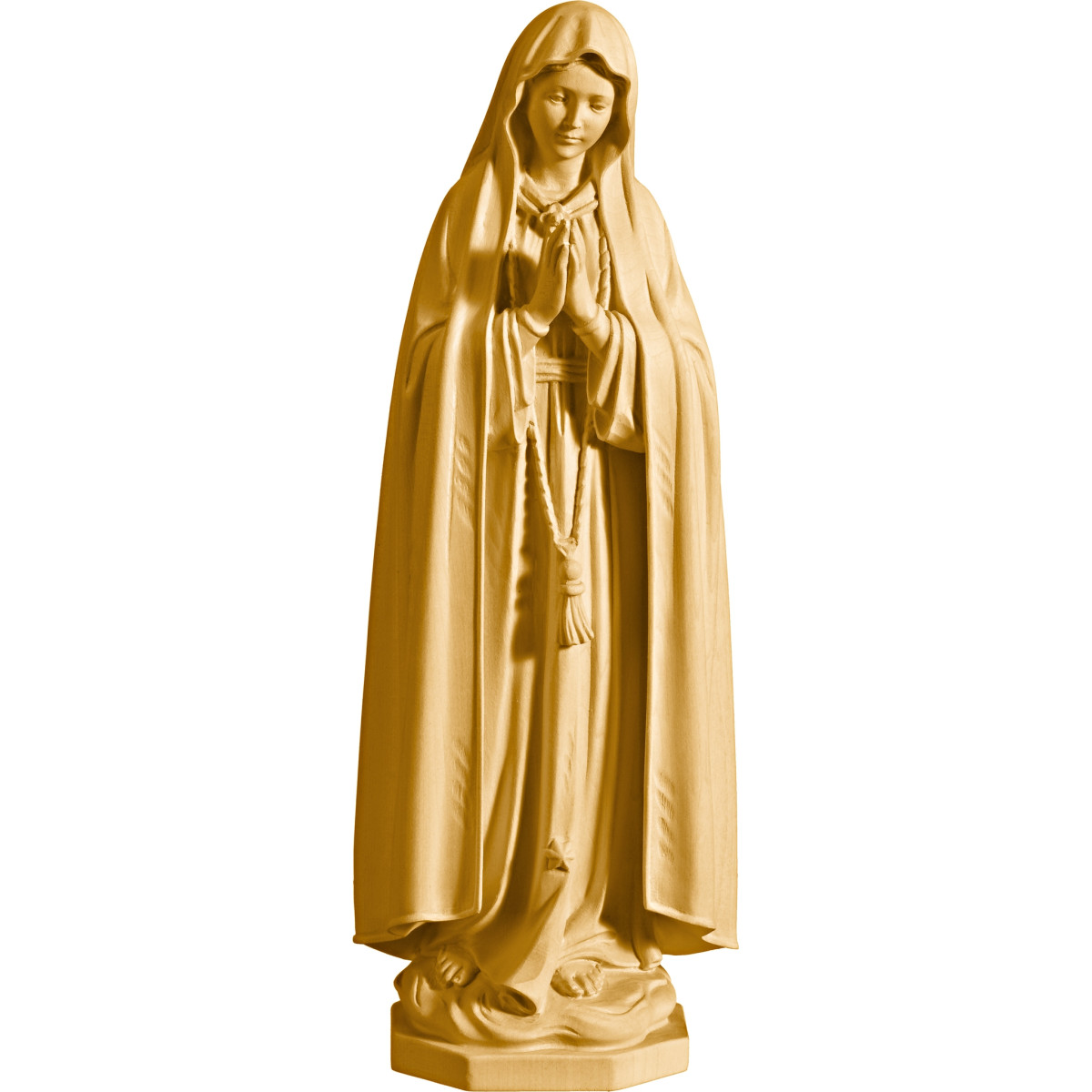 Our Lady of Fatima – Hand-Carved Wood Statues from Val Gardena