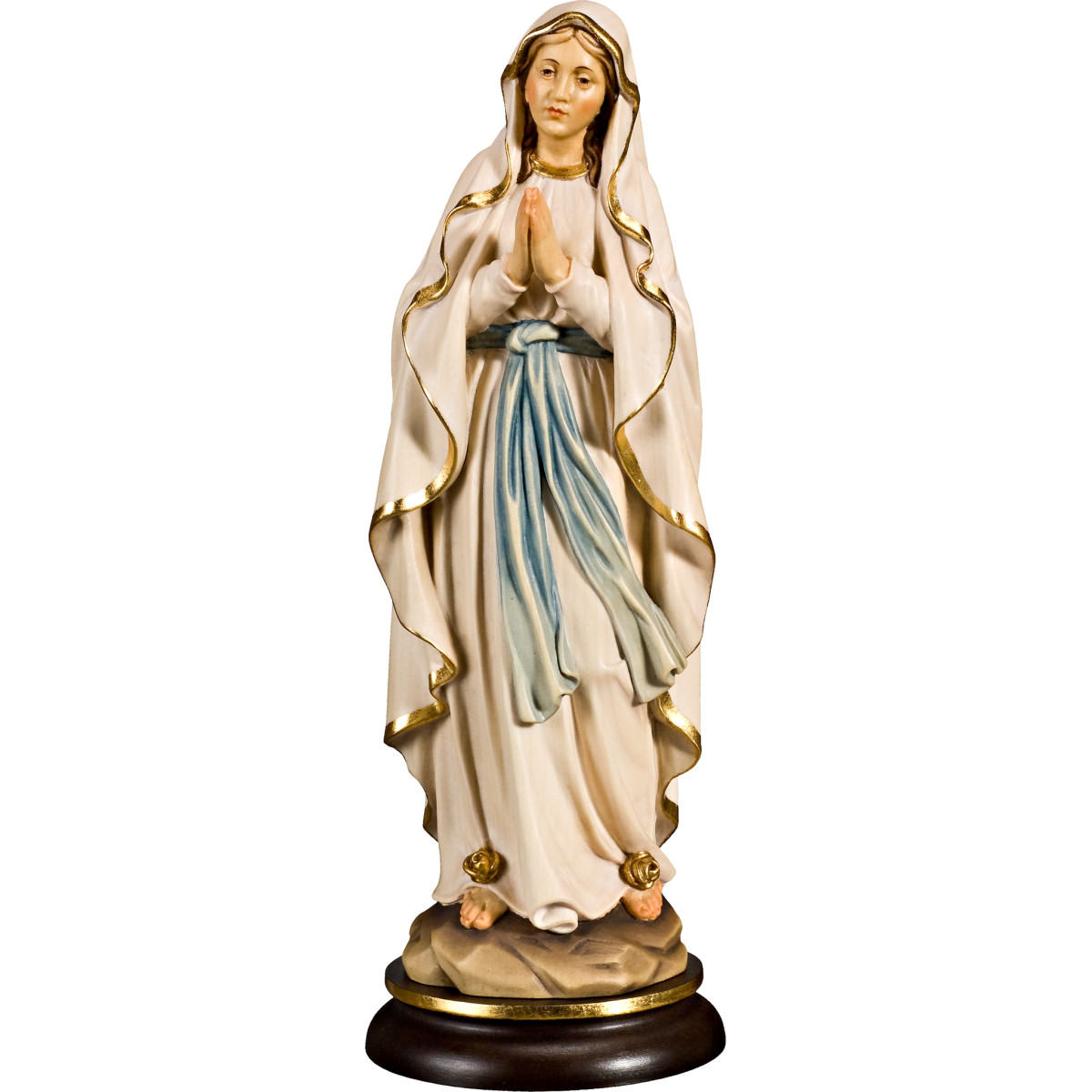 Madonna von Lourdes aus Holz | Bergland