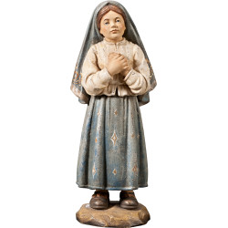 Jacinta Marto – Holzfiguren der Seherin von Fatima