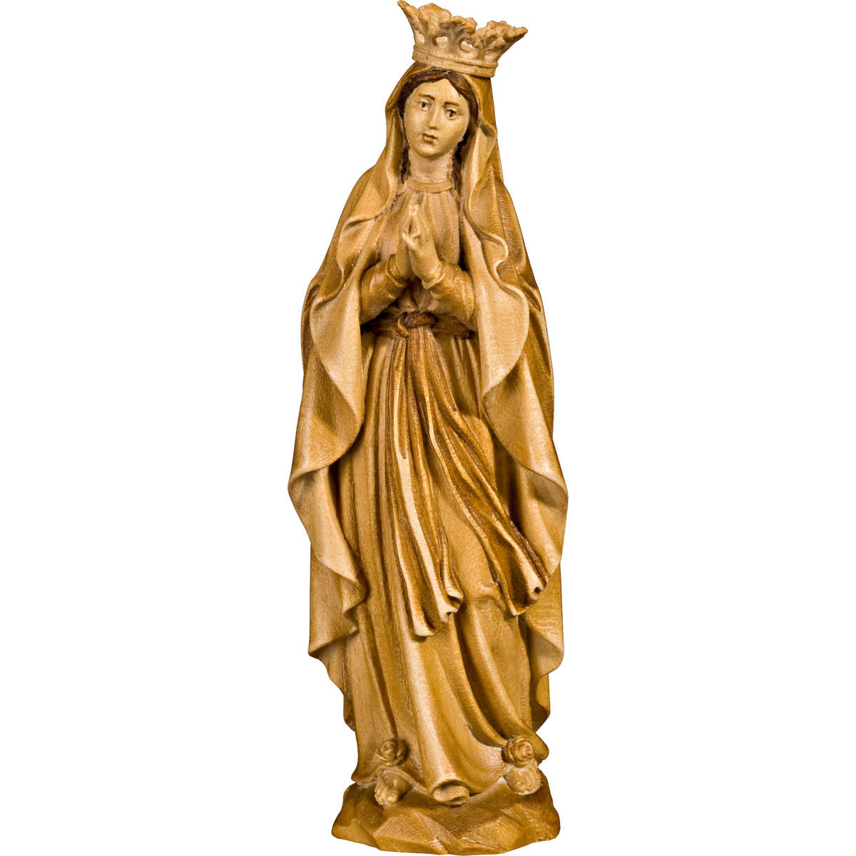Nossa Senhora de Lourdes com coroa