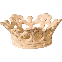 Wood crown for figures