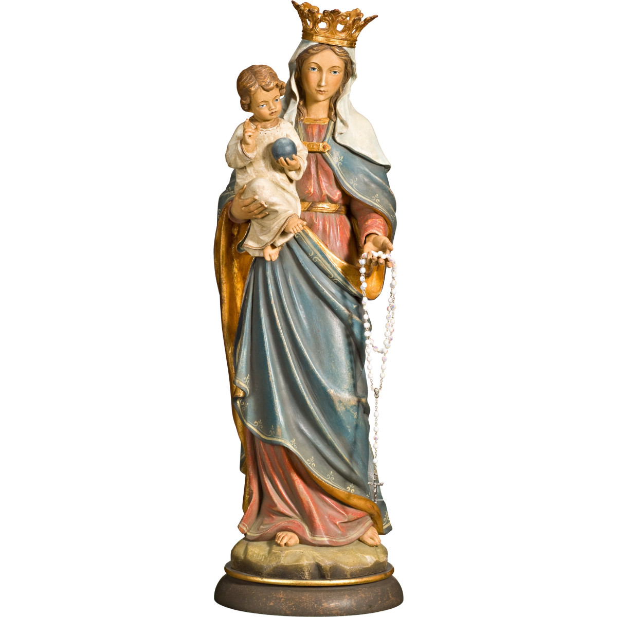 Virgen del Rosario en madera | Bergland