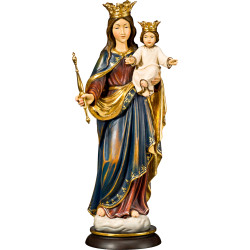 Maria Hilfe der Christen – Religiöse Holzfiguren nach Don Bosco