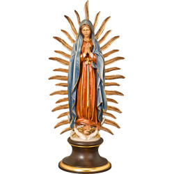 Madonna di Guadalupe in legno | Bergland