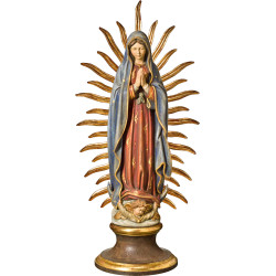 Madonna von Guadalupe aus Holz | Bergland