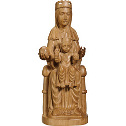 Madonna romanica seduta con Bambino