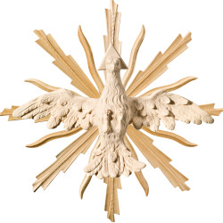 Holy Spirit – Religious Wood Statues of the Third Person of the Trinity