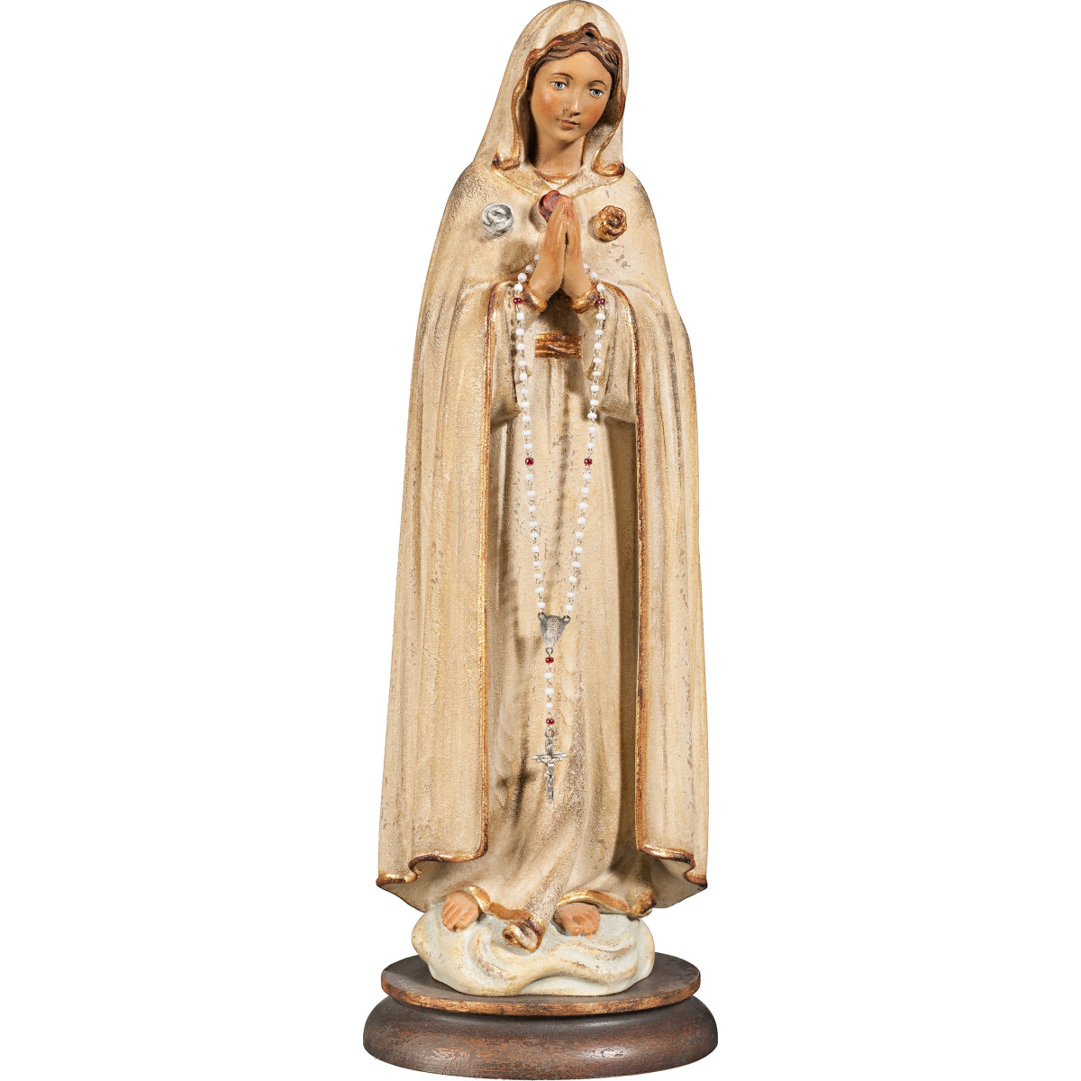Maria Rosa Mystica aus Holz | Bergland
