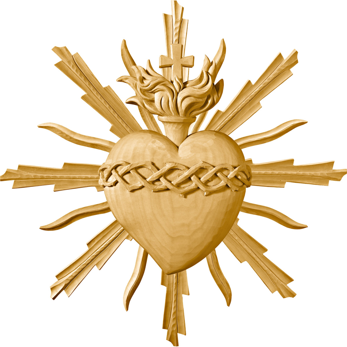 Sacro Cuore di Gesù con aureola