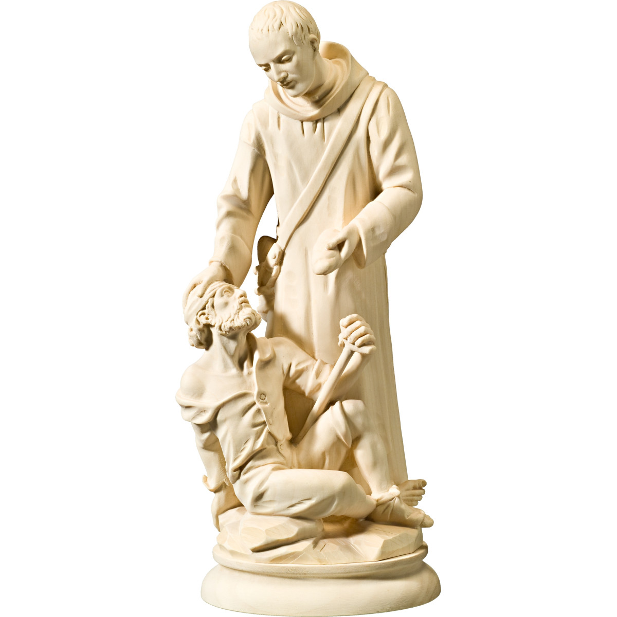 San Giovanni di Dio – Statua sacra in legno scolpito