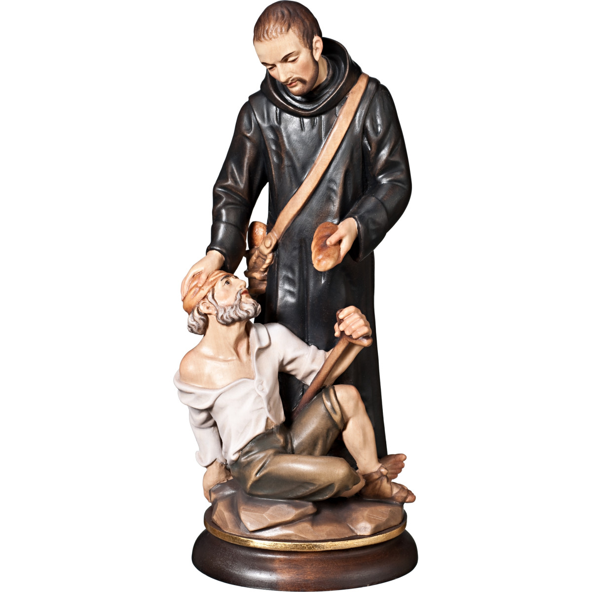 São João de Deus – Escultura sacra esculpida em madeira