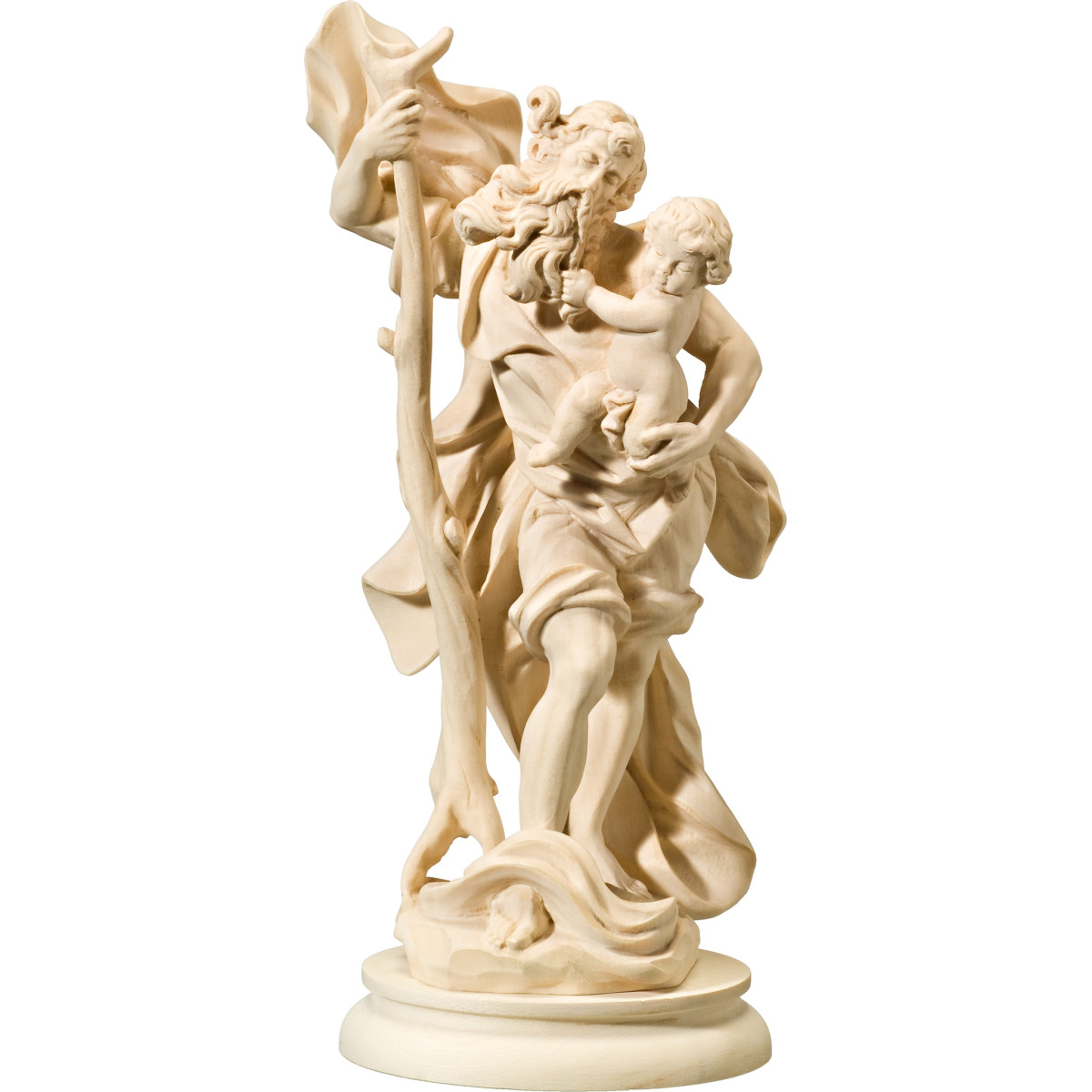 San Cristóbal en madera | Bergland