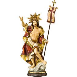 Auferstehung Christi – Religiöse Holzfiguren aus Gröden