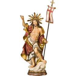 Resurrezione di Cristo – Sculture religiose in legno della Val Gardena