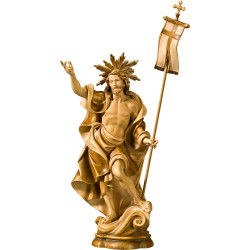 Auferstehung Christi – Religiöse Holzfiguren aus Gröden