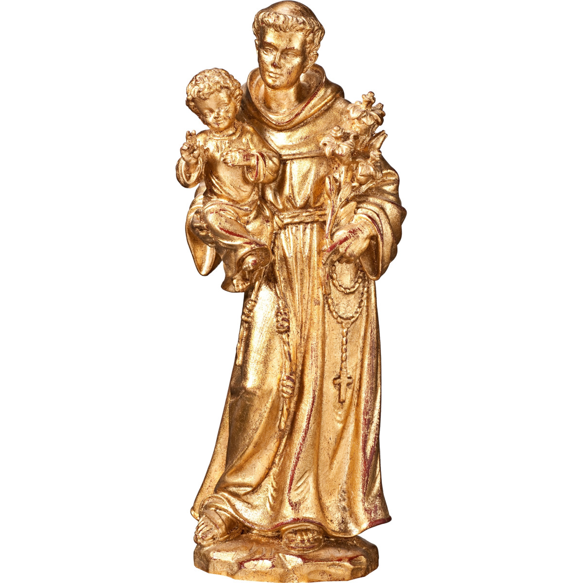 Hl. Antonius von Padua aus Holz geschnitzt | Bergland Shop