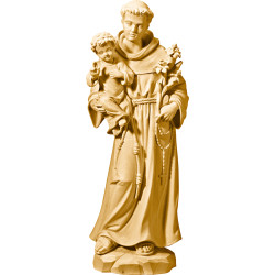 Hl. Antonius von Padua aus Holz geschnitzt | Bergland Shop