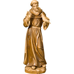 Hl. Franz von Assisi Holzstatue | Bergland Shop