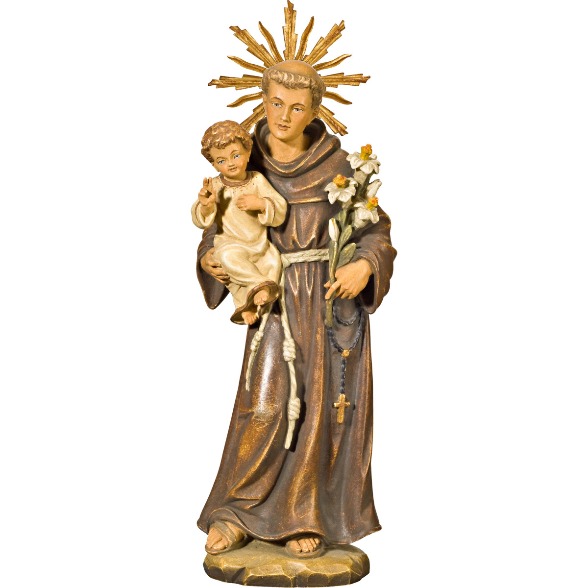 St. Anthony with aureole
